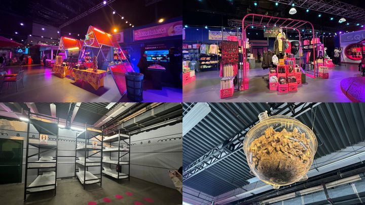 [로스앤젤레스=뉴시스] 윤정민 기자 = 뉴시스가 19일(현지시간) 찾은 미국 캘리포니아주 로스앤젤로스 CBS 스튜디오에 위치한 넷플릭스 '오징어 게임: 더 트라이얼' 체험관. 2023.01.24. alpaca@newsis.com *재판매 및 DB 금지