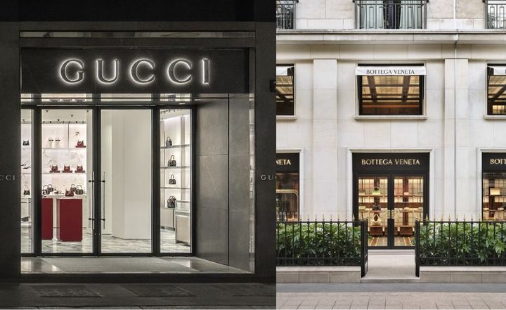 [서울=뉴시스] 23일(현지시간) 외신에 따르면 구찌, 입생로랑 등 굵직한 명품 브랜드를 소유한 프랑스 대기업 케링그룹이 뉴욕 맨해튼의 1조원대 건물을 매입했다. 사진은 케링그룹이 소유한 파리 구찌 매장과 밀라노 보테가베네타 매장. (사진=케링그룹 인스타그램)(*본문과 관련 없는 사진) 2024.01.23. *재판매 및 DB 금지