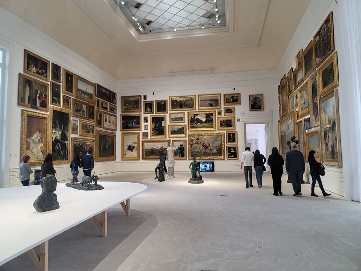 이탈리아 로마 국립현대미술관(Galleria Nazionale d'Arte Moderna e Contemporanea) 실내 전시 전경 *재판매 및 DB 금지