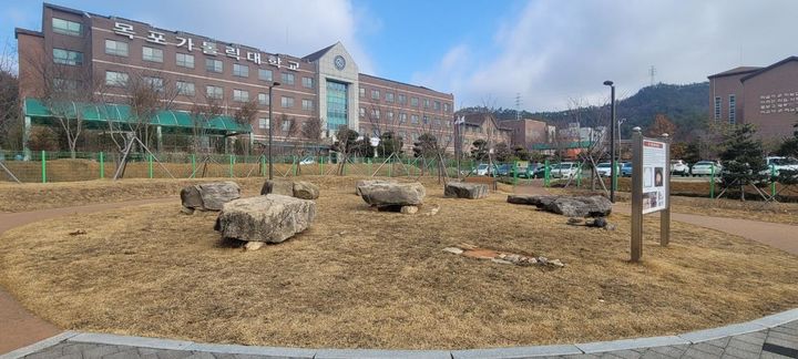 [서울=뉴시스] 목포 석현동 아파트 신축부지 내 이전보존 유적 (사진=문화재청 제공) 2024.01.25. photo@newsis.com *재판매 및 DB 금지