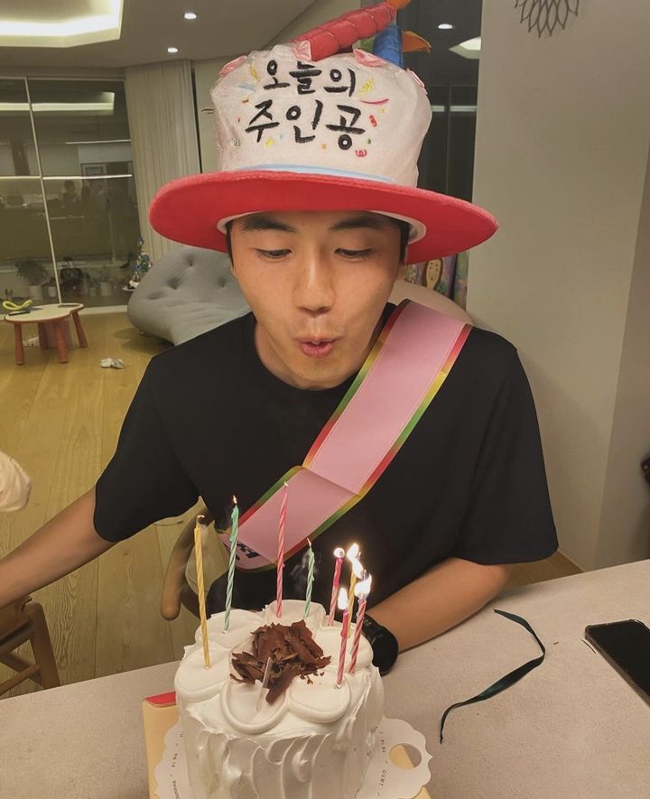 [서울=뉴시스] 기성용. (사진=한혜진 인스타그램 캡처) 2024.01.27. photo@newsis.com *재판매 및 DB 금지