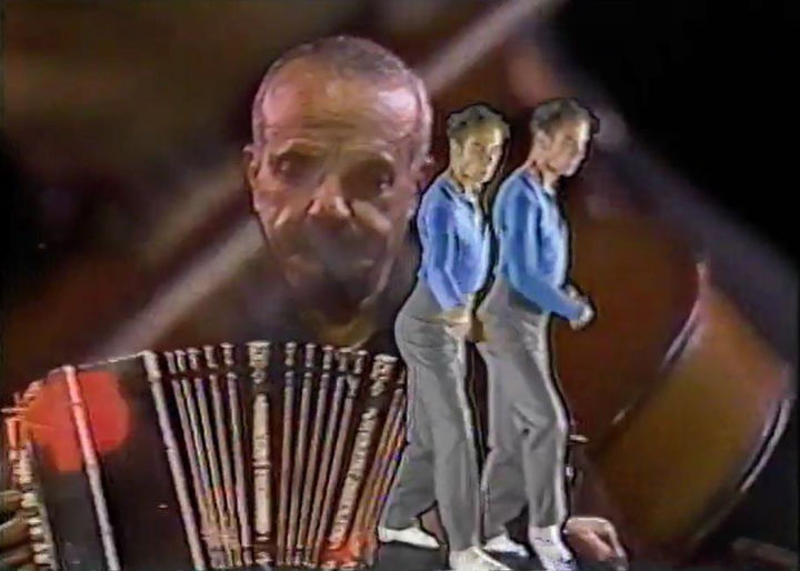 [수원=뉴시스] 백남준, 〈굿모닝 미스터 오웰〉(1984) 스틸 컷(사진=경기문화재단 제공) 2024.01.27. photo@newsis.com *재판매 및 DB 금지