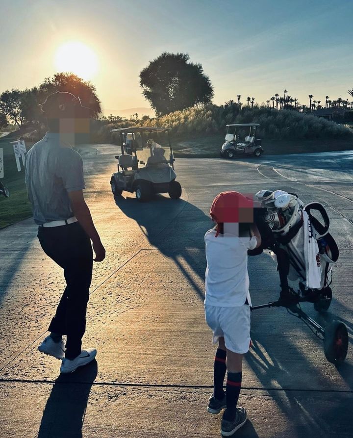 [서울=뉴시스] 가수 겸 배우 임창정의 아내 서하얀이 두 아들의 근황을 밝혔다. (사진=서하얀 인스타그램 캡처) 2024.01.30. photo@newsis.com *재판매 및 DB 금지