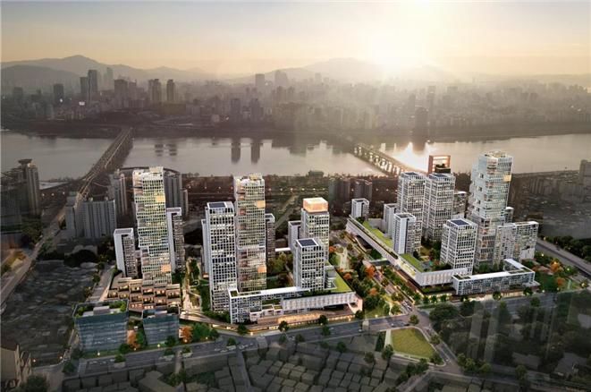 [서울=뉴시스]자양4동 59-90일대 신속통합기획 조감도.