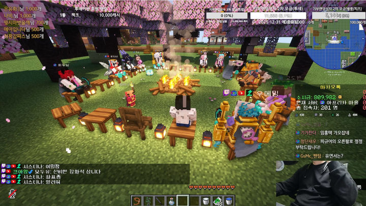 BJ ‘근성왕겜마톡’이 1월 19일 ‘마카오톡’ 콘텐츠를 진행하는 모습.(사진 : 아프리카TV 제공) *재판매 및 DB 금지