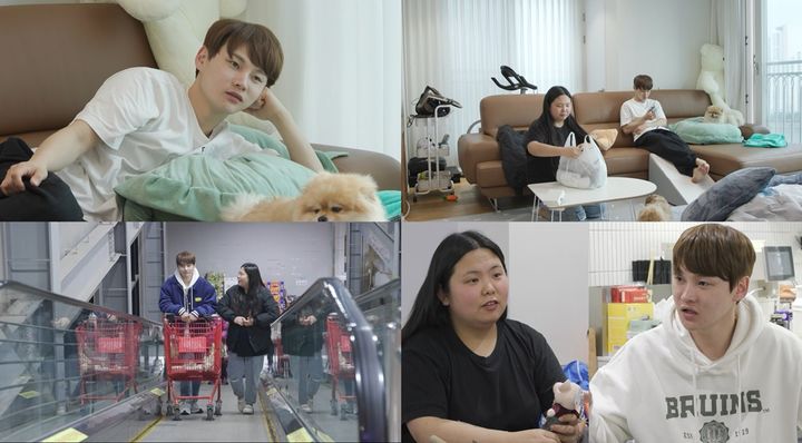 [서울=뉴시스] 31일 오후 8시55분 방송되는 KBS 2TV 예능물 '살림하는 남자들 시즌2'에서는 오빠를 챙겨주기 위해 집을 찾아간 박효정의 모습이 공개된다. (사진=KBS 2TV '살림남' 제공) 2024.01.31. photo@newsis.com *재판매 및 DB 금지