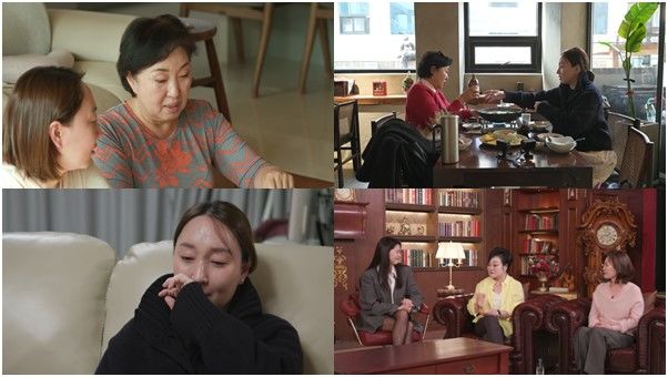 [서울=뉴시스] 4일 오후 9시30분 방송되는 MBN 예능물 '한 번쯤 이혼할 결심'에서는 류담과 가상 이혼을 한 신유정이 모처럼 육아에서 벗어나 친정엄마와 데이트를 하는 모습이 펼쳐진다. (사진=MBN 제공) 2024.02.02. photo@newsis.com *재판매 및 DB 금지