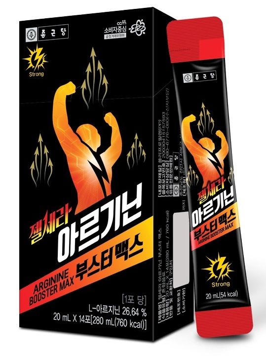 [서울=뉴시스] 젤세라 아르기닌 부스터 맥스 (사진=종근당 제공) 2024.02.02. photo@newsis.com *재판매 및 DB 금지