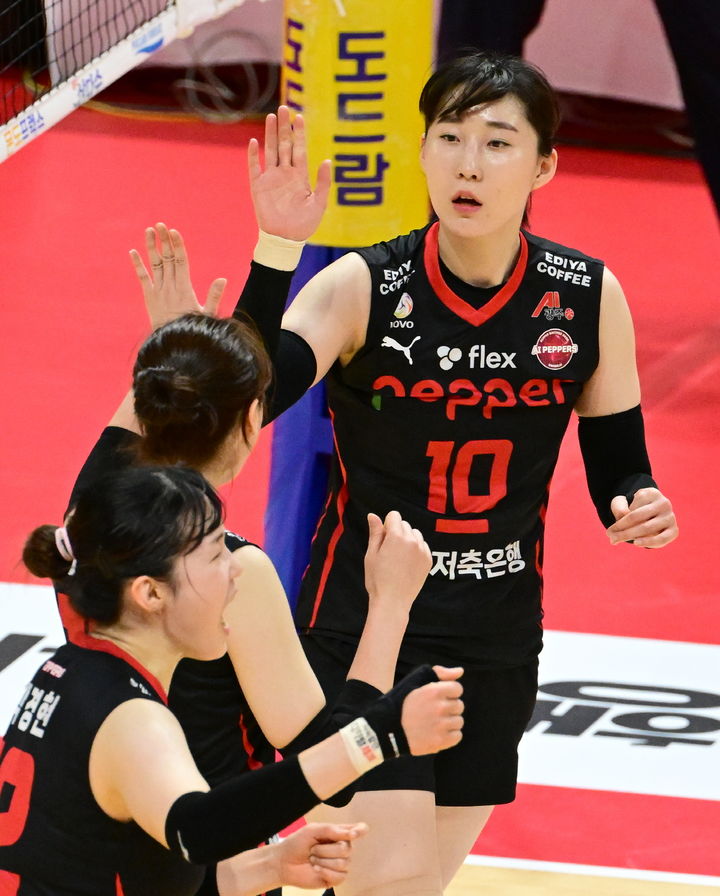 [서울=뉴시스]박정아. 2024.02.06. (사진=한국배구연맹 제공) *재판매 및 DB 금지