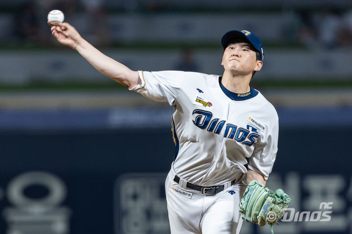 [서울=뉴시스] 프로야구 NC 다이노스의 전사민. (사진 = NC 다이노스 제공) *재판매 및 DB 금지