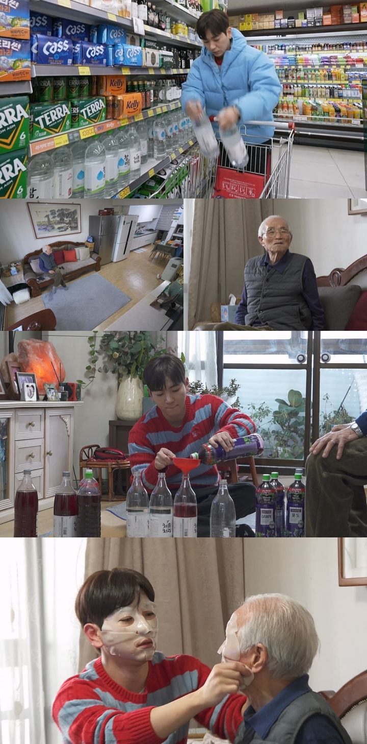 [서울=뉴시스] 9일 오후 11시10분 방송되는 MBC TV 예능물 '나 혼자 산다'에서는 할아버지·할머니 댁을 방문하는 이주승의 모습이 공개된다. (사진=MBC '나 혼자 산다' 제공) 2024.02.08. photo@newsis.com *재판매 및 DB 금지