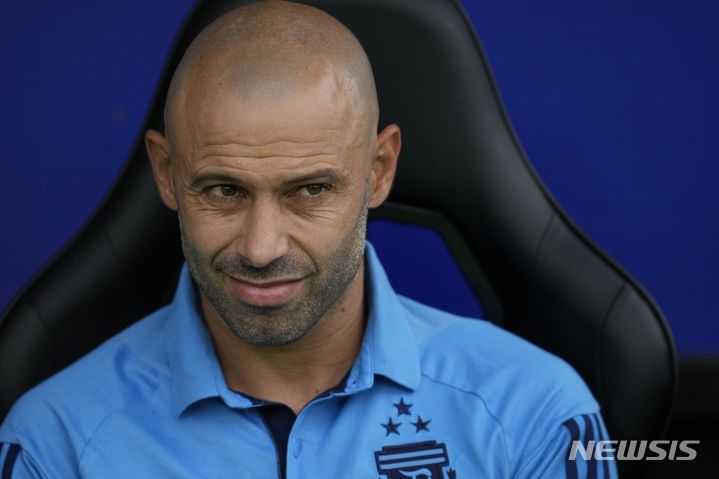 [카라카스=AP/뉴시스]아르헨티나 올림픽 축구대표팀 감독. 2024.02.08.