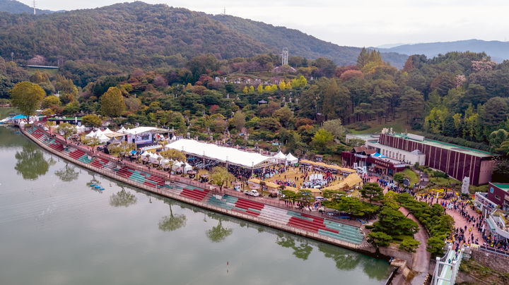 [대전=뉴시스] 대전효문화뿌리축제가 열리는 뿌리공원 일원. (사진=대전 중구 제공) 2024.08.26. photo@newsis.com   *재판매 및 DB 금지