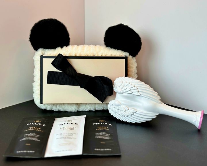  메리어트 이그제큐티브 아파트먼트의&nbsp; '실키 앤 샤이니 패키지' 이용객에게 증정되는 헤어 용품 *재판매 및 DB 금지