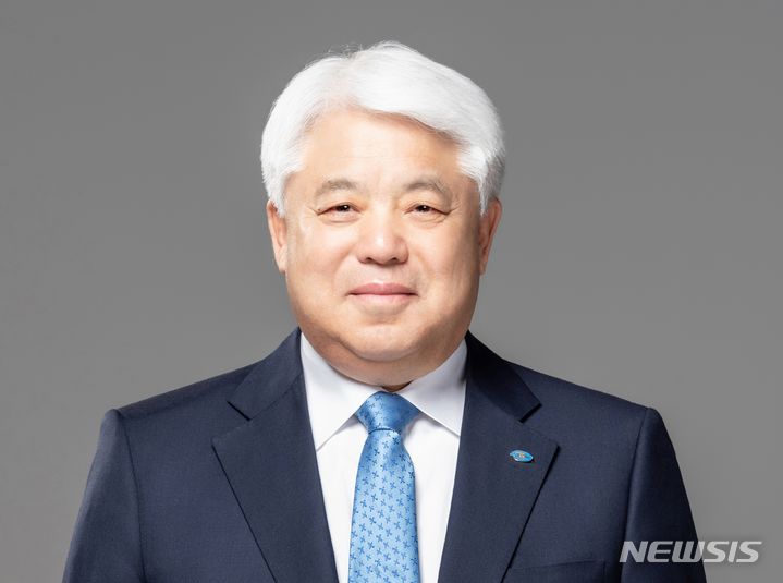 [전주=뉴시스] 김민수 기자= 김정태 전주상공회의소 제25대 회장. *재판매 및 DB 금지