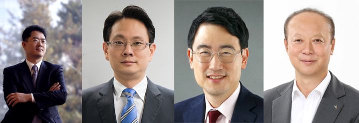 (왼쪽부터)권계현 전 삼성전자 부사장, 방경만 전 KT&G 수석부사장, 이석주 전 AK홀딩스 사장, 허철호 KGC인삼공사 사장.(사진=KT&G제공) *재판매 및 DB 금지