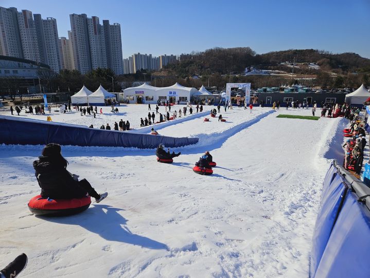 지난 12일 폐장된 남양주 상상어름뜰 눈썰매장. (사진=남양주도시공사 제공) *재판매 및 DB 금지 *재판매 및 DB 금지