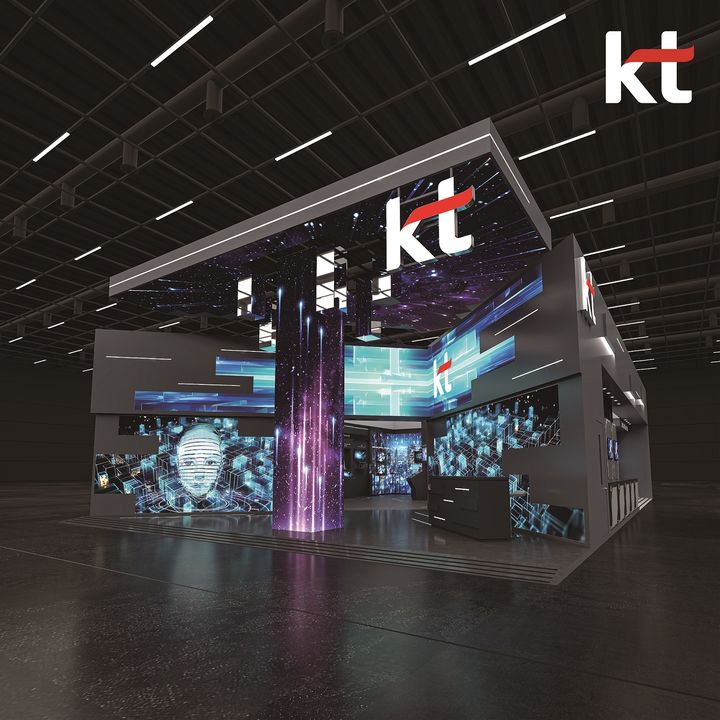  KT MWC2024 전시관(사진=KT 제공) *재판매 및 DB 금지