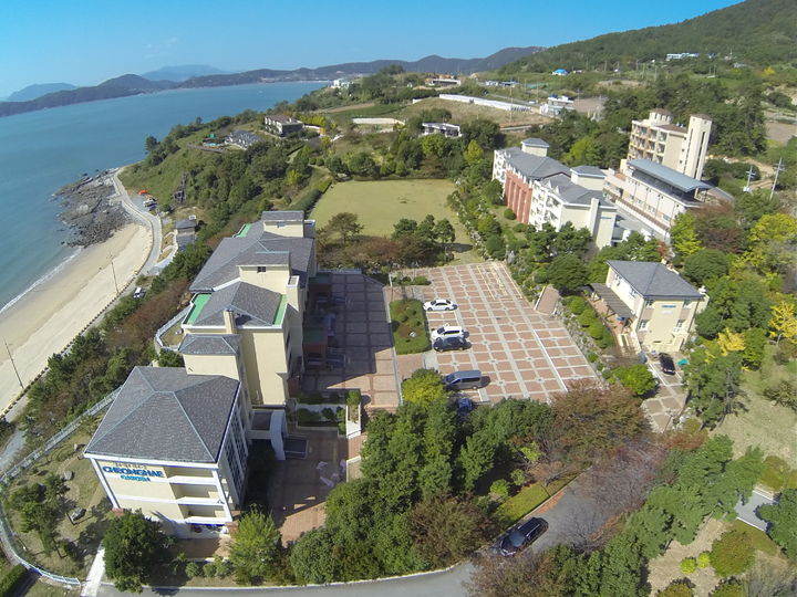 [여수=뉴시스] 여수 청심국제해양청소년수련원(구 청해가든리조트) 전경. (사진=수련원 제공) 2024.02.18. photo@newsis.com *재판매 및 DB 금지