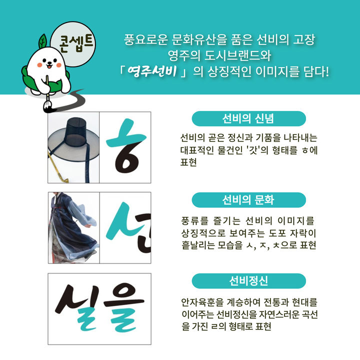 '영주선비체' 안내 자료 (사진=영주시 제공) *재판매 및 DB 금지