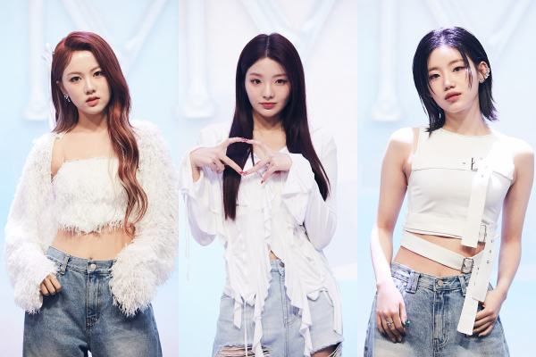 [서울=뉴시스] 그룹 트라이비 지아, 켈리, 현빈. (사진=티알엔터테인먼트 제공) 2024.02.20. photo@newsis.com *재판매 및 DB 금지