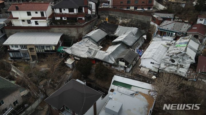 [서울=뉴시스]현재 윤씨가옥 모습.(제공=서울시)