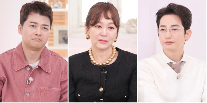 [서울=뉴시스] 21일 오후 10시 방송되는 TV조선 '아빠하고 나하고'에서 백일섭 부녀가 그동안 말하지 못한 깊은 속마음을 털어놓는다. 사진 왼쪽부터 전현무, 이승연, 박시후. (사진=TV조선 '아빠하고 나하고' 제공) 2024.02.21. photo@newsis.com *재판매 및 DB 금지