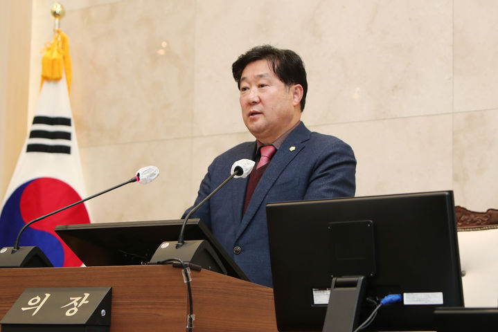 [밀양=뉴시스] 허홍(국민의힘·라선거구) 밀양시의회 의장. (사진=뉴시스 DB). photo@newsis.com *재판매 및 DB 금지