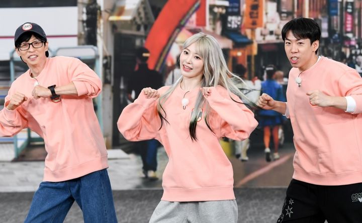 [서울=뉴시스] '런닝맨' 르세라핌. (사진 = SBS TV 제공) 2024.02.24. photo@newsis.com *재판매 및 DB 금지