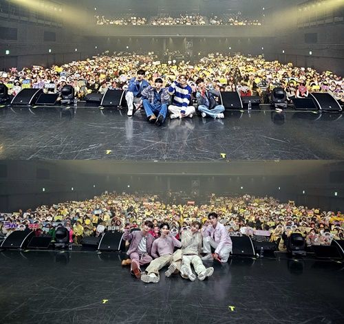 [서울=뉴시스] 그룹 '에이비식스(AB6IX)'가 일본에서 펼친 2024 팬콘서트를 성공적으로 마무리했다. (사진=브랜뉴뮤직 제공) 2024.02.26. photo@newsis.com *재판매 및 DB 금지