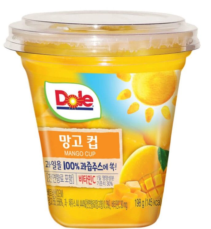 Dole(돌) 망고컵 제품 (사진=Dole 홈페이지) *재판매 및 DB 금지