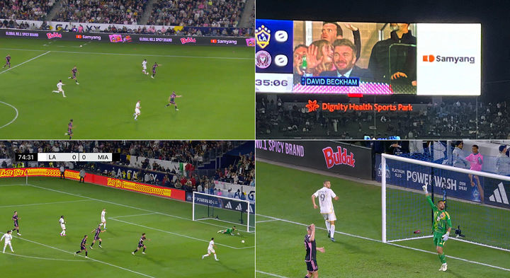 삼양라운드스퀘어의 LA갤럭시 MLS 개막전 경기 스폰서십. (사진=삼양라운드스퀘어 제공) *재판매 및 DB 금지