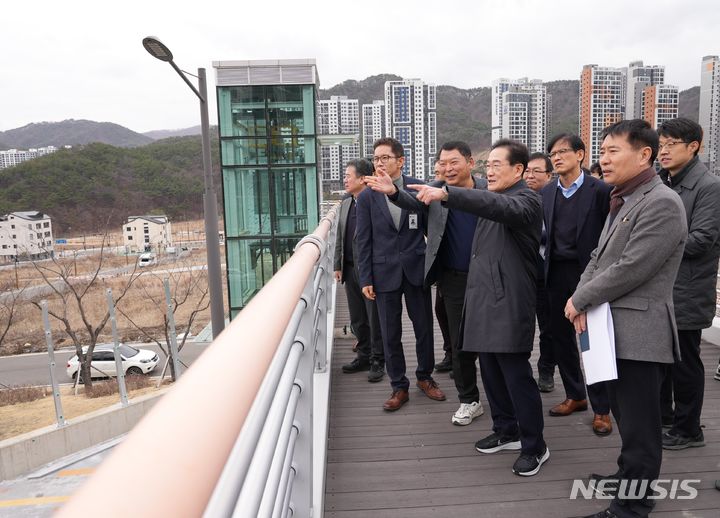 영천시, 금호역세권 개발 벤치마킹 현장 방문