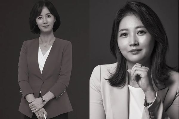 정세진(왼쪽), 김윤지