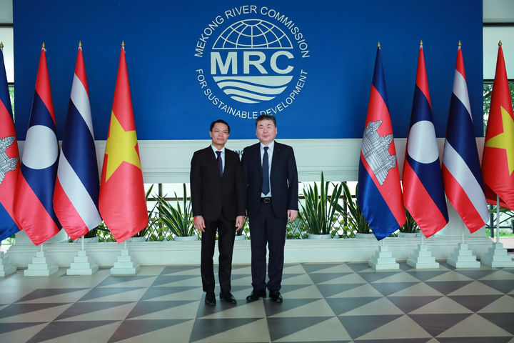 [논산=뉴시스]안정호 수자원공사 그린인프라부문장과 메콩강위원회 회장. 2024. 02. 28&nbsp; *재판매 및 DB 금지