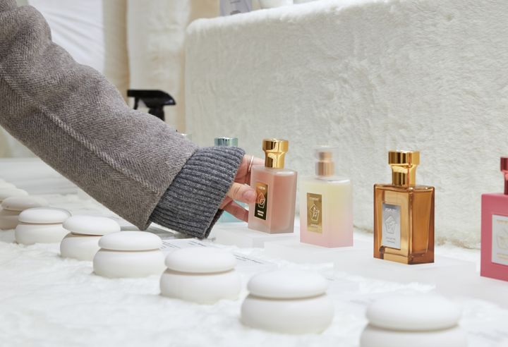 에이피알의 퍼퓸&라이프스타일 브랜드 '포맨트' 팝업스토어 모습(사진=에이피알 제공) *재판매 및 DB 금지