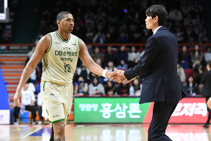 [서울=뉴시스] 프로농구 원주 DB의 디드릭 로슨. (사진=KBL 제공) *재판매 및 DB 금지