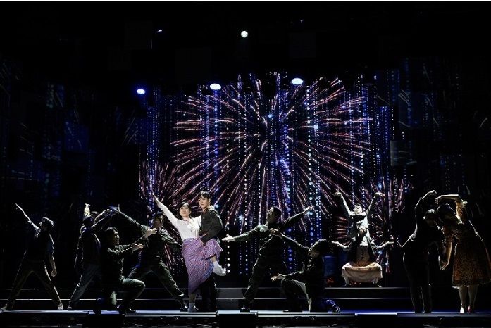 뮤지컬 '사랑의 불시착' 일본 도쿄 공연. (사진=에이투지엔터테인먼트·아스틴카멜 제공) photo@newsis.com *재판매 및 DB 금지