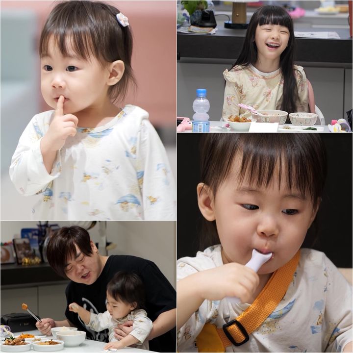 [서울=뉴시스] 5일 오후 8시55분 방송되는 KBS 2TV 예능물 '슈퍼맨이 돌아왔다'는 '하이 텐션 슈퍼 육아' 편으로 소유진과 배우 강소라가 내레이션을 맡는다. (사진=KBS 2TV '슈퍼맨이 돌아왔다'  제공) 2024.03.04. photo@newsis.com *재판매 및 DB 금지