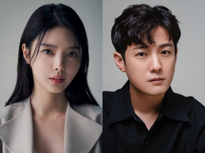 엄현경(왼쪽), 서준영