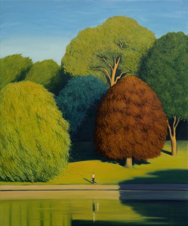 Jiyoung Park_Becoming the Wind_72.7x60.6cm_Oil on canvas 2024 *재판매 및 DB 금지