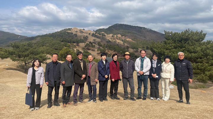 합천군과 군의회, 고령 대가야박물관·지산동고분군 방문