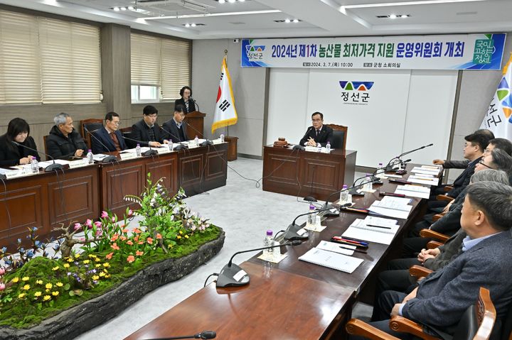 정선군, 농산물 최저가격 지원 품목 확대…가격하락 대비