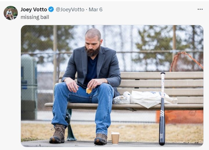 [서울=뉴시스] 조이 보토. (사진 = 조이 보토 X 캡처) *재판매 및 DB 금지