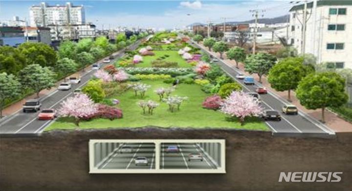 [인천=뉴시스] 인천대로 일반화 사업 조감도. (이미지=인천시 제공)