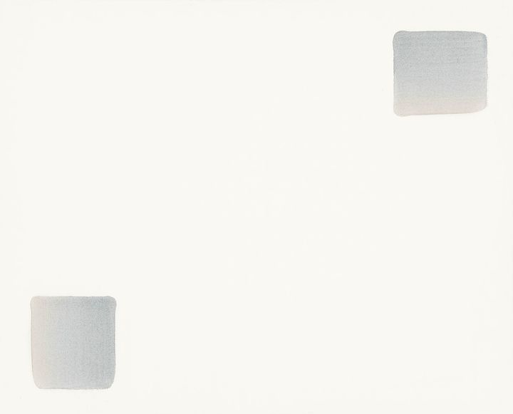 추정가 3억5000만~5억5000만원, 이우환, 조응 pigment suspended in glue on canvas 80.3×100cm (40) , 2004. 사진=케이옥션 제공.&nbsp; *재판매 및 DB 금지