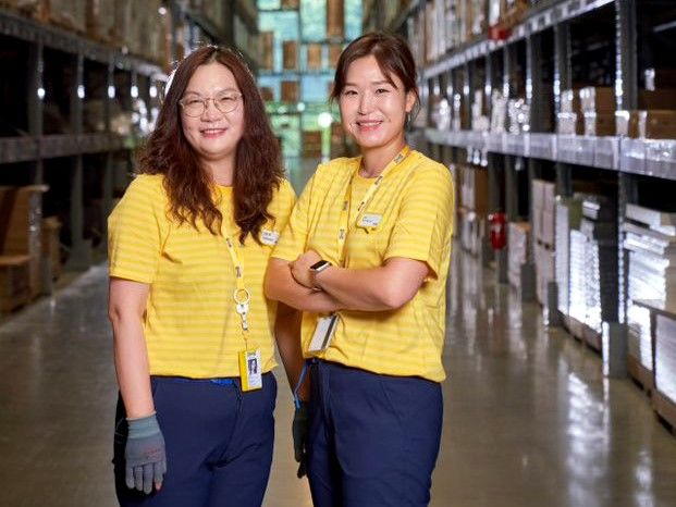 [서울=뉴시스]이케아 코리아 직원들.(사진=이케아 코리아 제공) *재판매 및 DB 금지