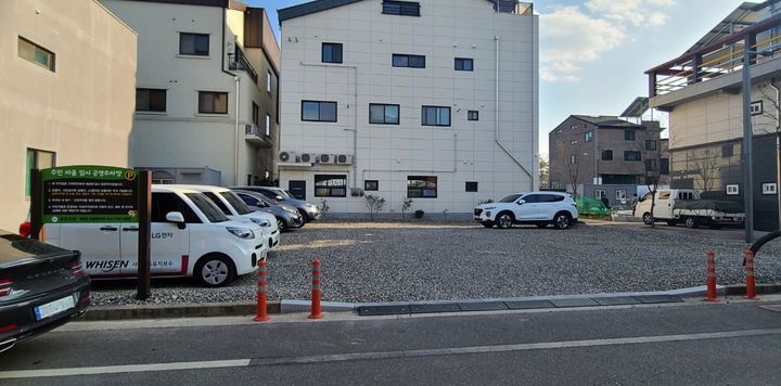 [순천=뉴시스] 순천시 주민 자율 공유 주차장. (순천시 제공) photo@newsis.com *재판매 및 DB 금지