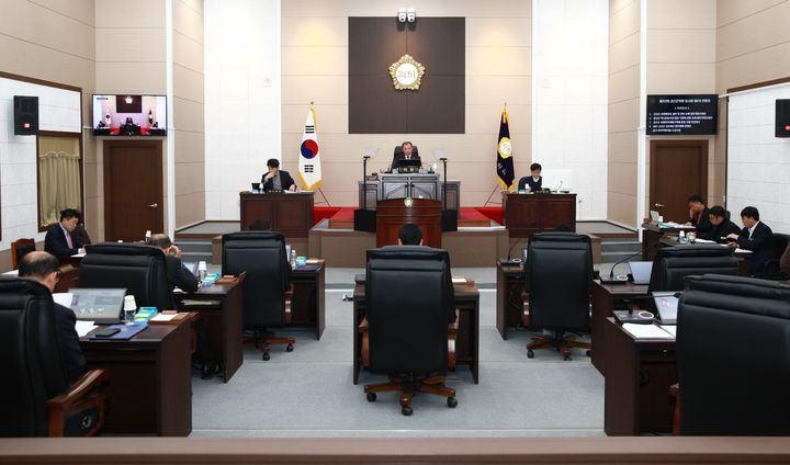 [금산=뉴시스] 금산군의회.  *재판매 및 DB 금지