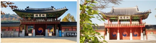 [서울=뉴시스] 수원화성행궁 '신풍루' 실제 이미지와 3차원 데이터 이미지(사진=문화체육관광부 제공) 2024.03.13. photo@newsis.com *재판매 및 DB 금지